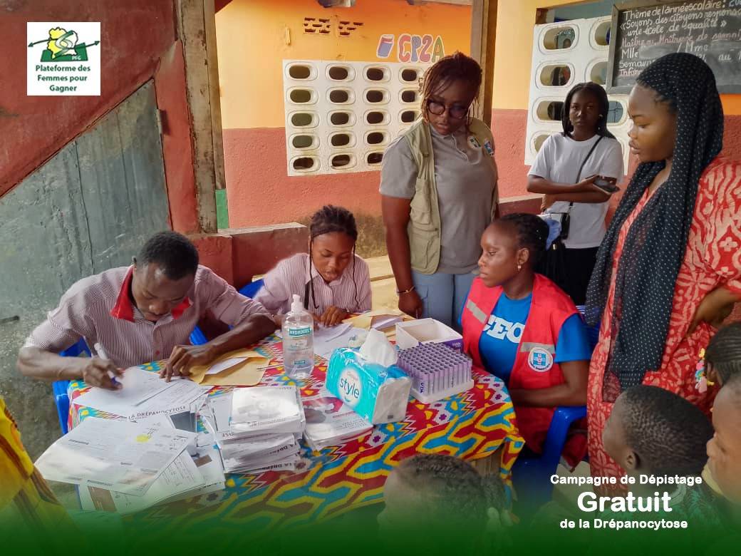 Campagne de depistage Abobo Sagbe
